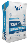 COLLIMIX TERRASSE GRIS V390 Sac de 25 kg **FIBRE** COLLIMIX TERRASSE GRIS V390 Sac de 25 kg **FIBRE**
